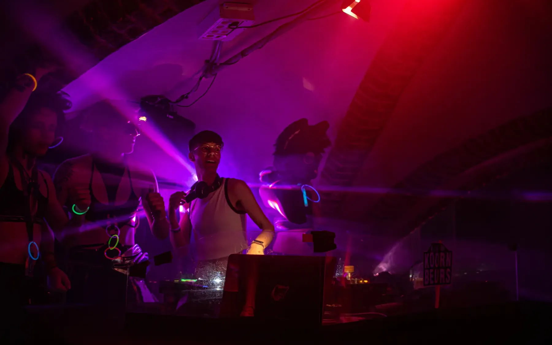 Arkifel performing at BunkerBeats 1